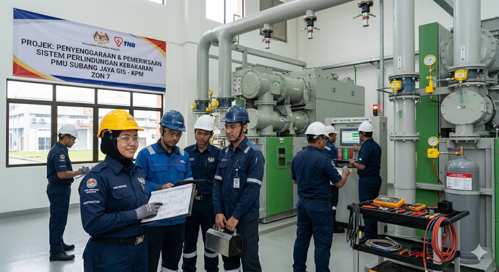 Fire Protection System PMU Subang Jaya GIS - Project Thumbnail