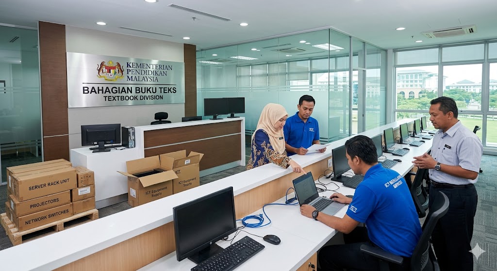 Supply and Installation ICT Equipment Bahagian Buku Teks KPM - Project Thumbnail