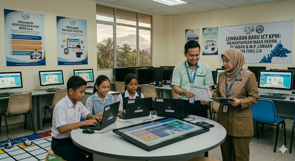 Perkhidmatan Penyenggaraan Peralatan ICT KPM Zon 6 Sabah WP Labuan - Project Thumbnail